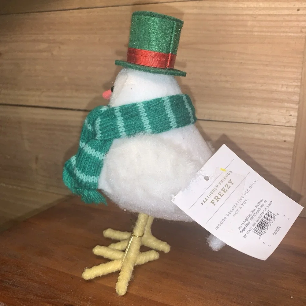 3‎ Target Wondershop 2022 Featherly Friends Christmas Birds Bow, Freezy & Fika